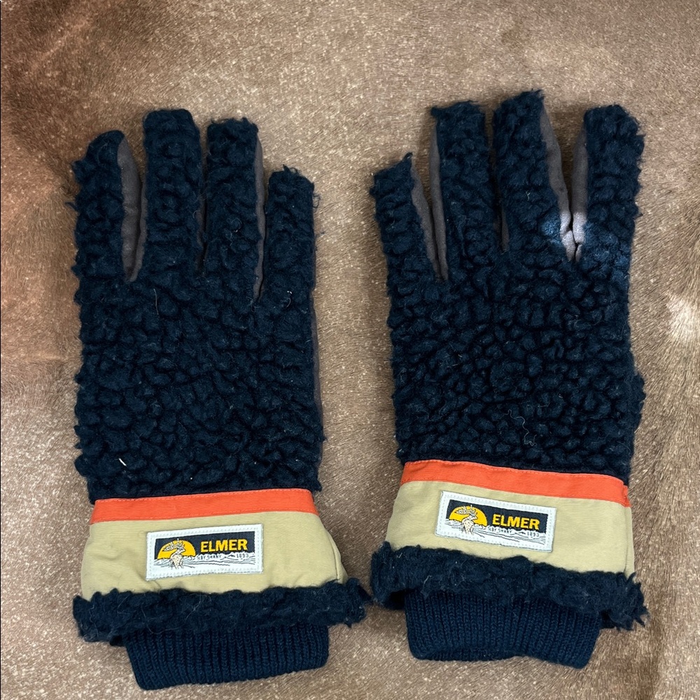 Elmer by Swany Teddy Wool Pile Gloves Sherpa